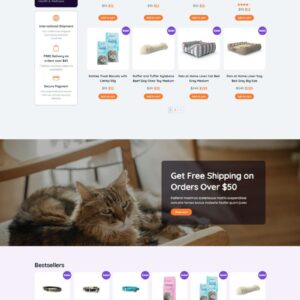 PawParadise - WooCommerce Pet Shop Elementor Template Kit